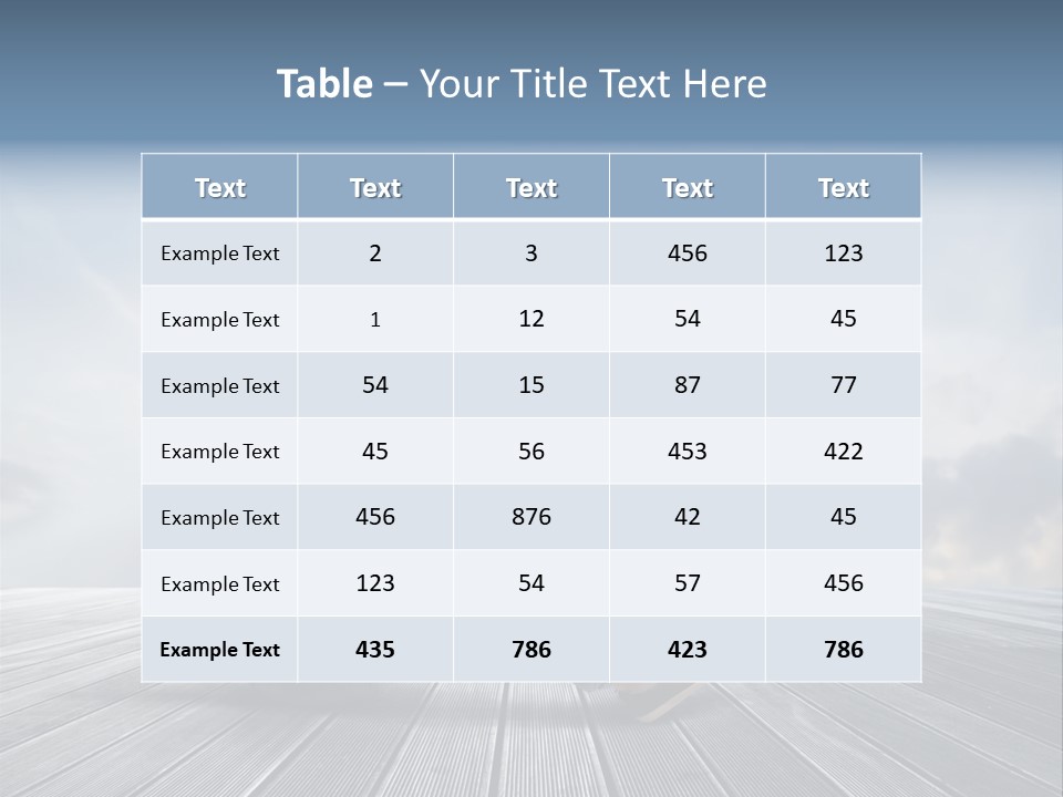 Outdoor Think Background PowerPoint Template