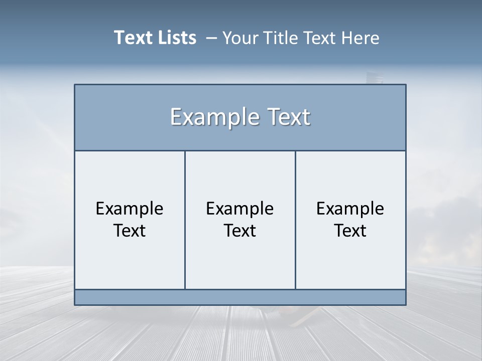 Outdoor Think Background PowerPoint Template