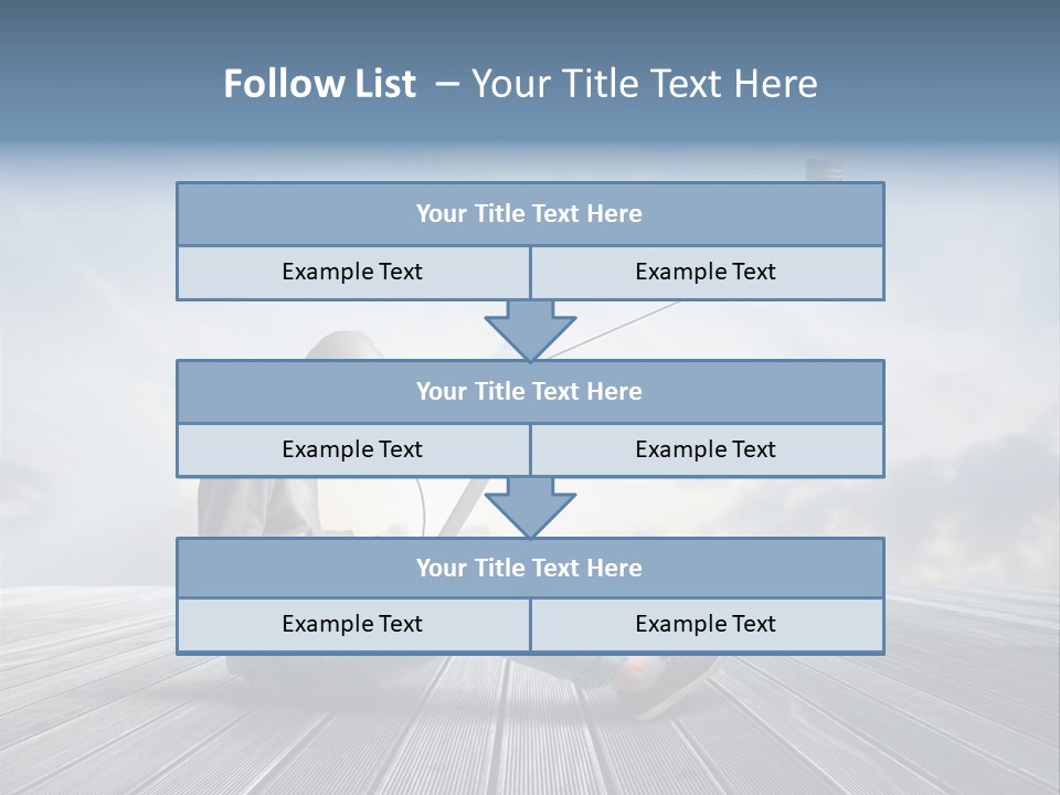 Outdoor Think Background PowerPoint Template