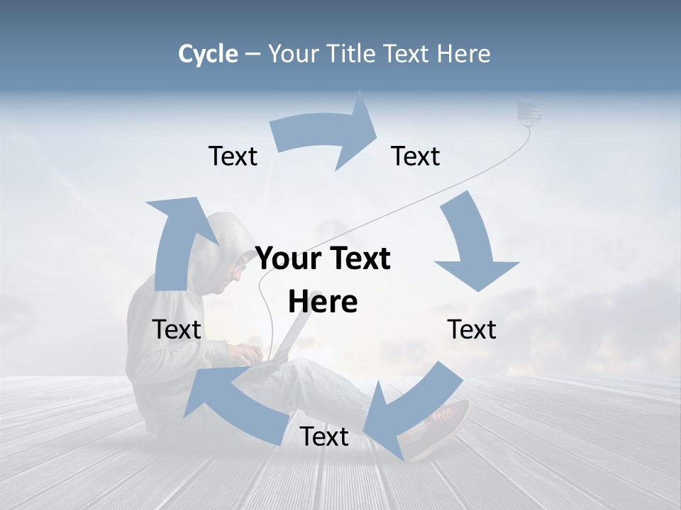 Outdoor Think Background PowerPoint Template