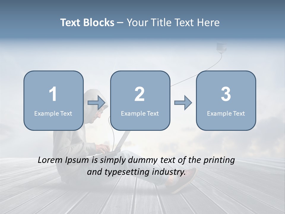Outdoor Think Background PowerPoint Template