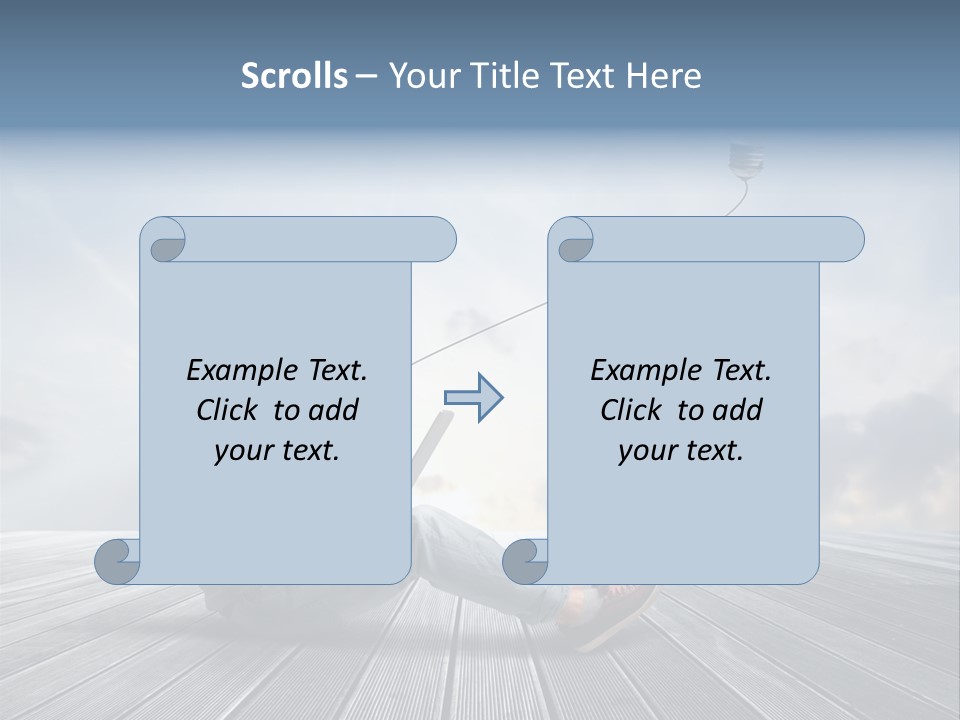 Outdoor Think Background PowerPoint Template