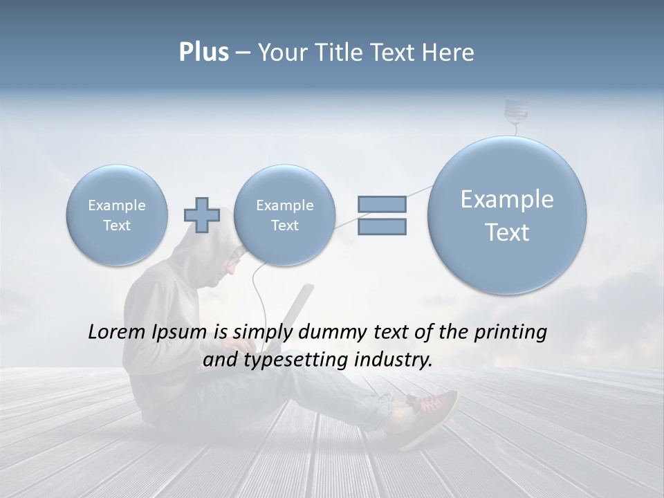Outdoor Think Background PowerPoint Template