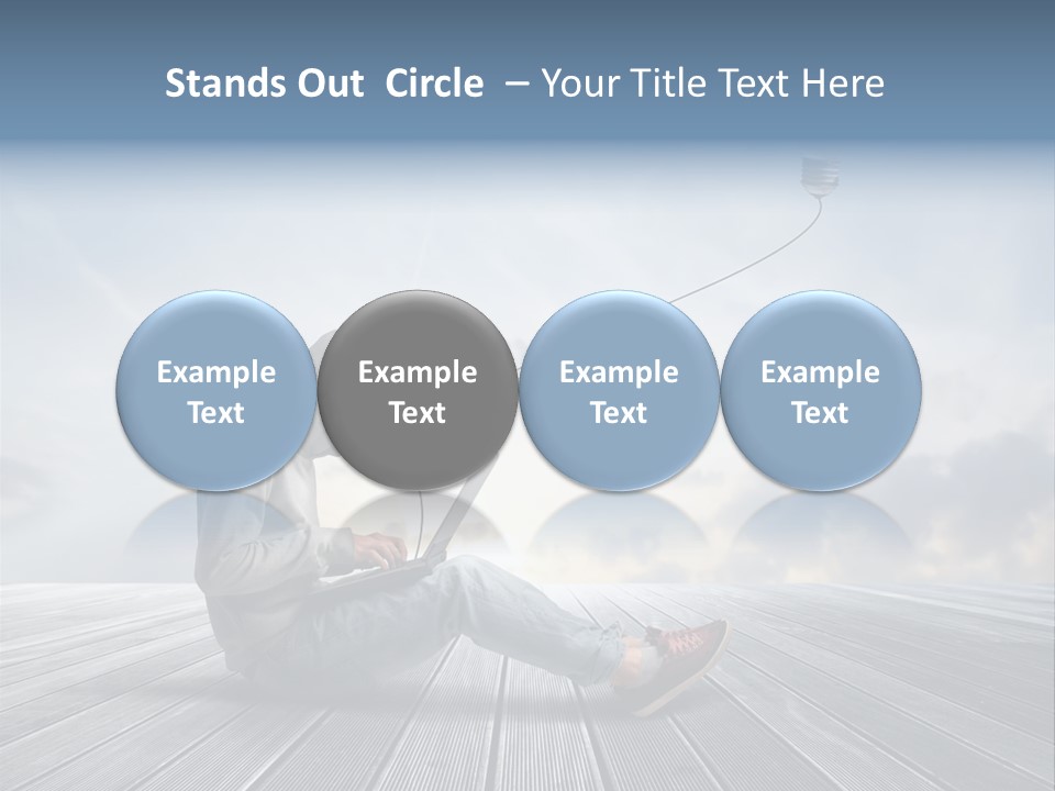 Outdoor Think Background PowerPoint Template