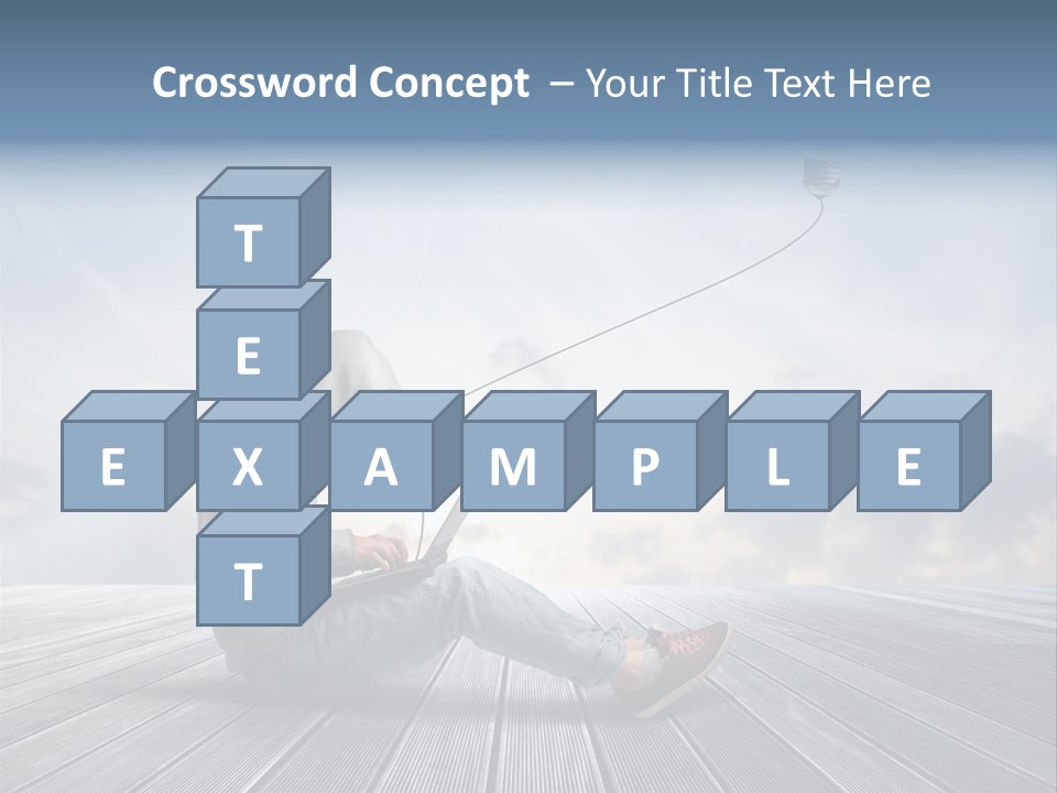 Outdoor Think Background PowerPoint Template