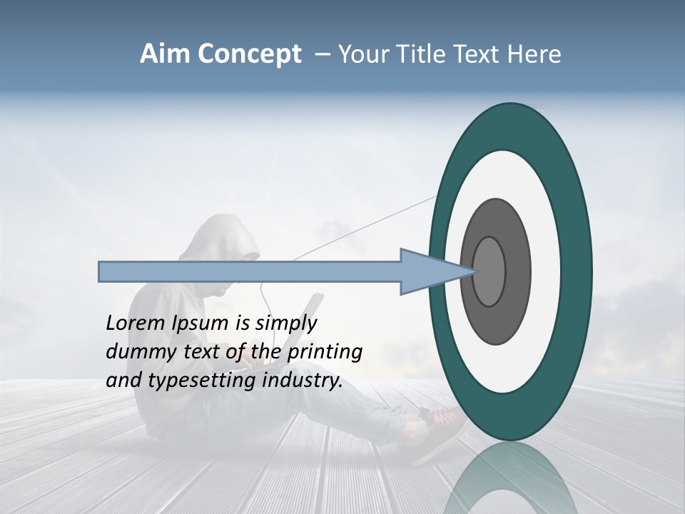 Outdoor Think Background PowerPoint Template