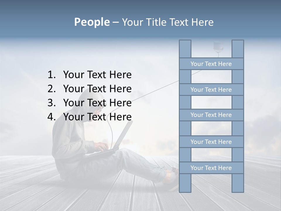 Outdoor Think Background PowerPoint Template