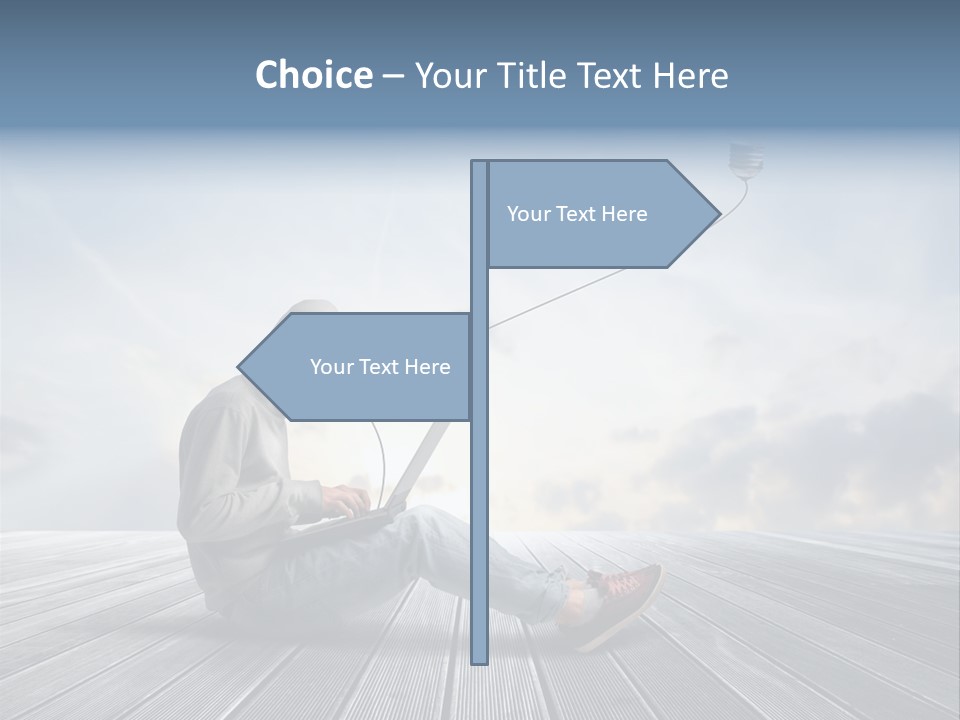 Outdoor Think Background PowerPoint Template