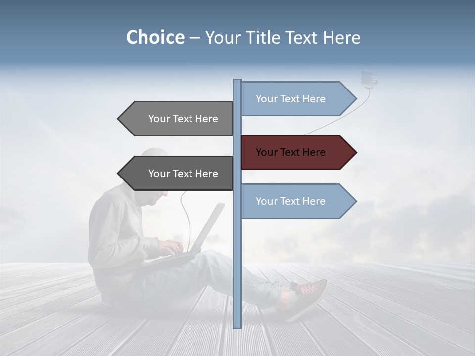 Outdoor Think Background PowerPoint Template