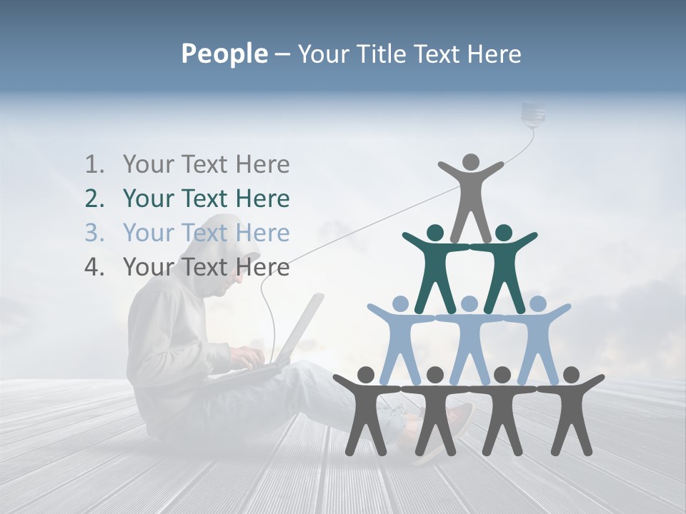 Outdoor Think Background PowerPoint Template