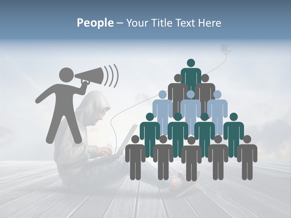 Outdoor Think Background PowerPoint Template