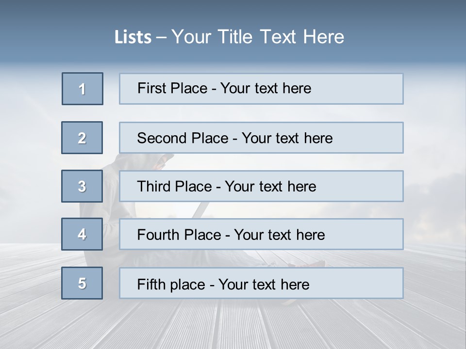 Nature Wood Fashion PowerPoint Template