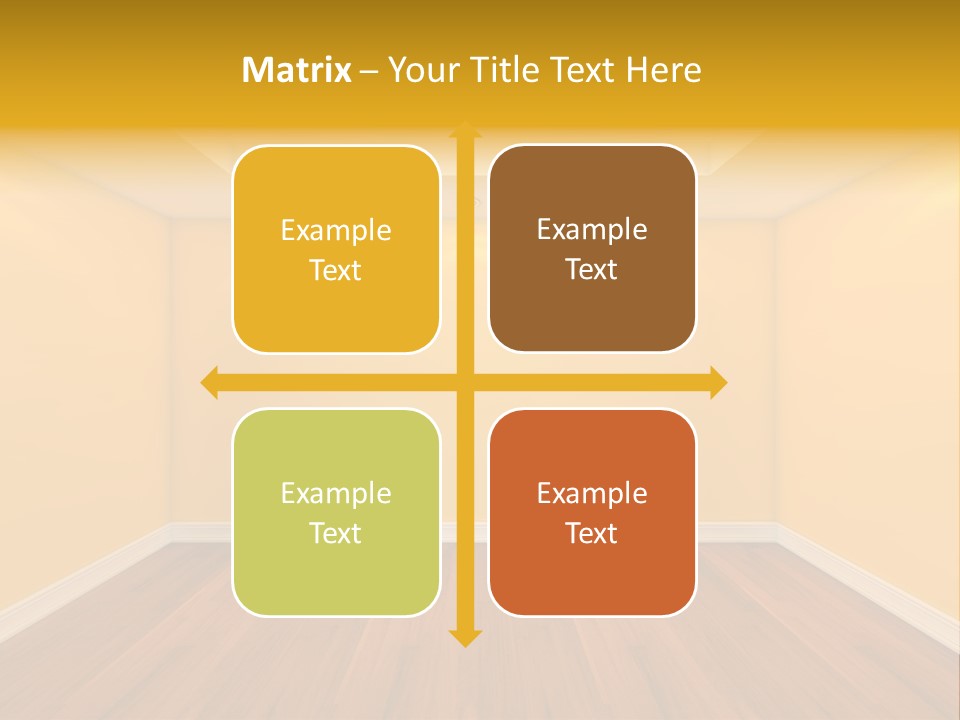 Blank Ceiling Unit PowerPoint Template