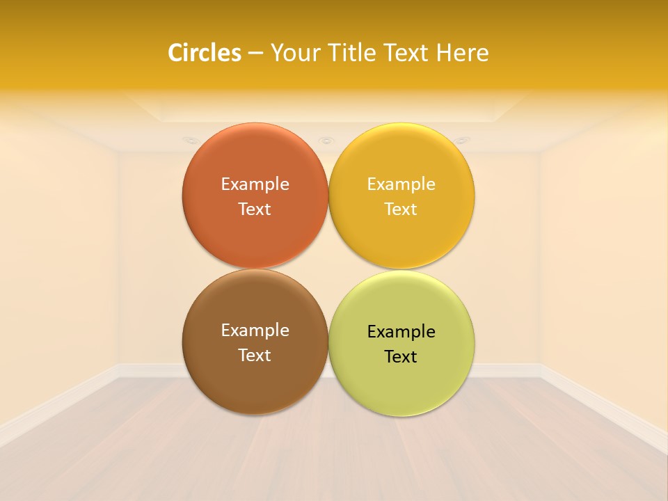 Blank Ceiling Unit PowerPoint Template