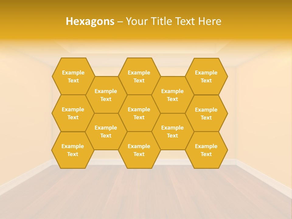Blank Ceiling Unit PowerPoint Template