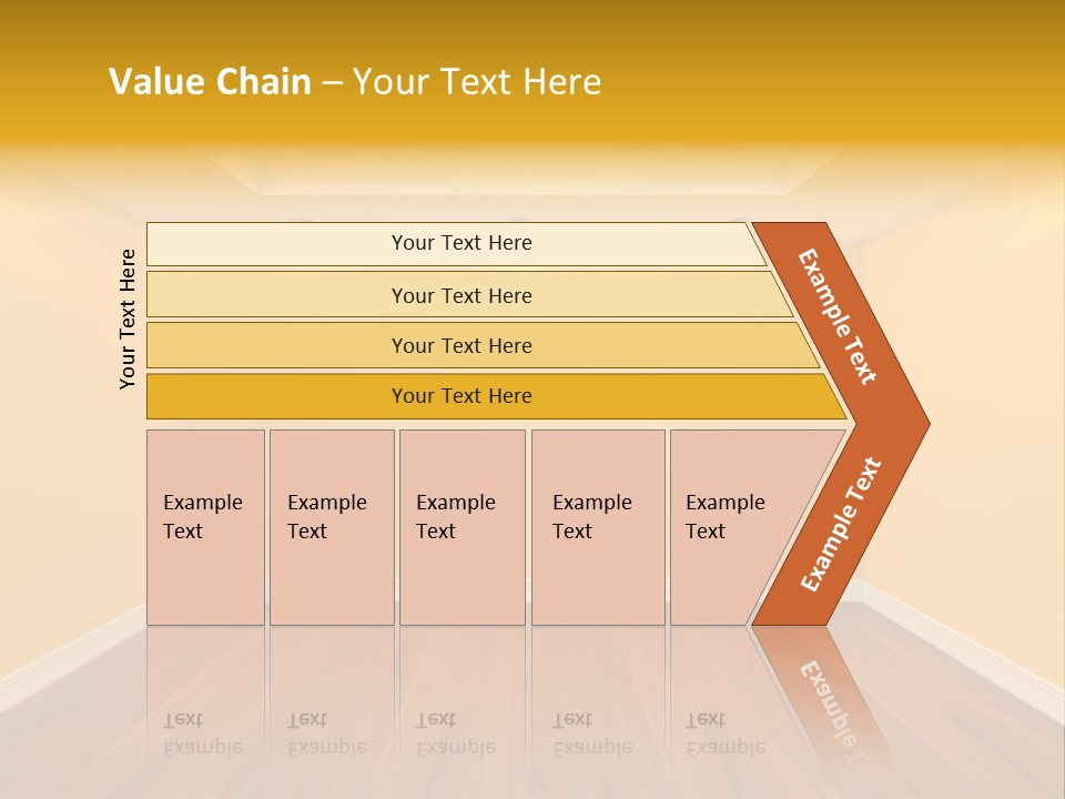 Blank Ceiling Unit PowerPoint Template
