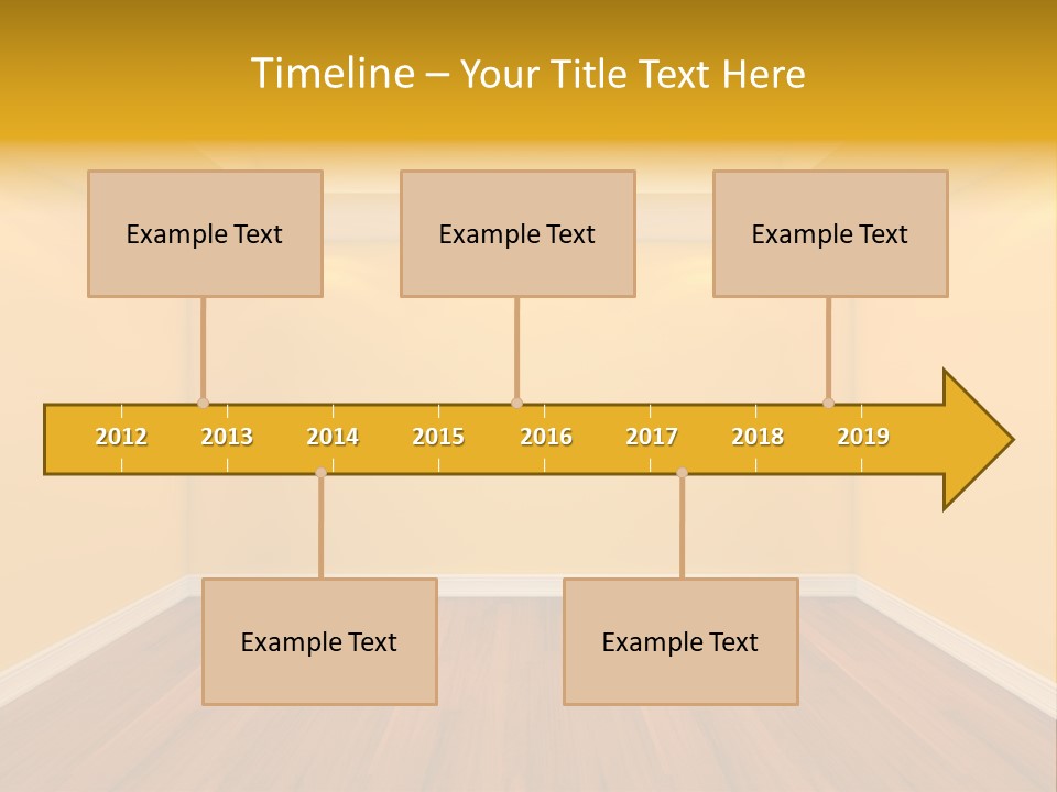 Blank Ceiling Unit PowerPoint Template