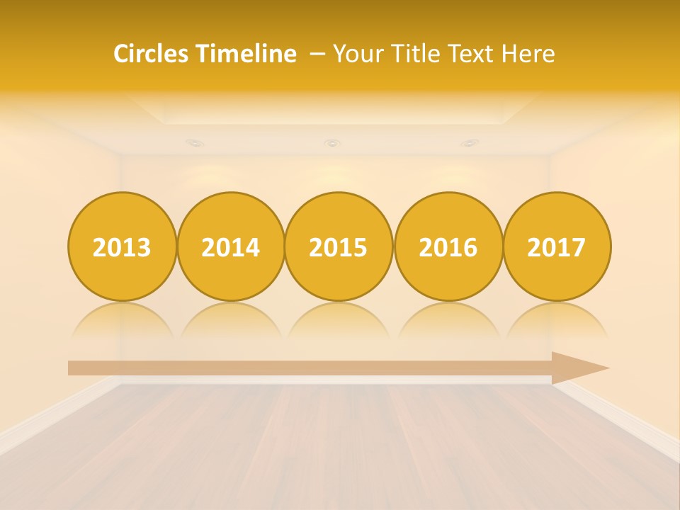 Blank Ceiling Unit PowerPoint Template