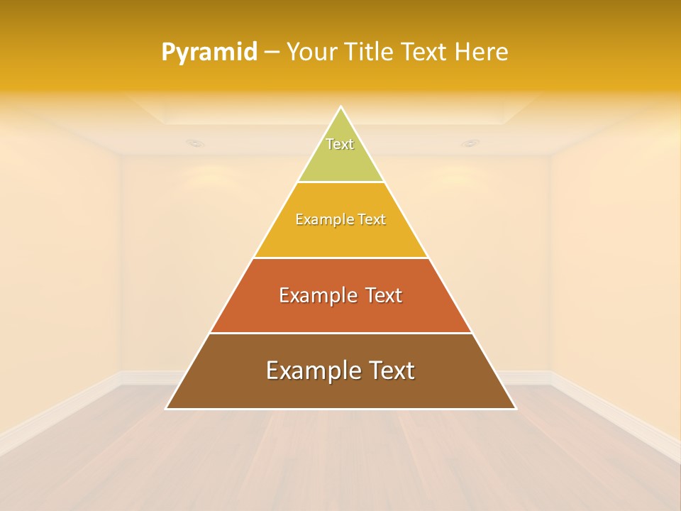 Blank Ceiling Unit PowerPoint Template