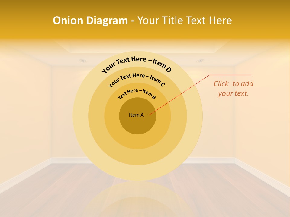 Blank Ceiling Unit PowerPoint Template