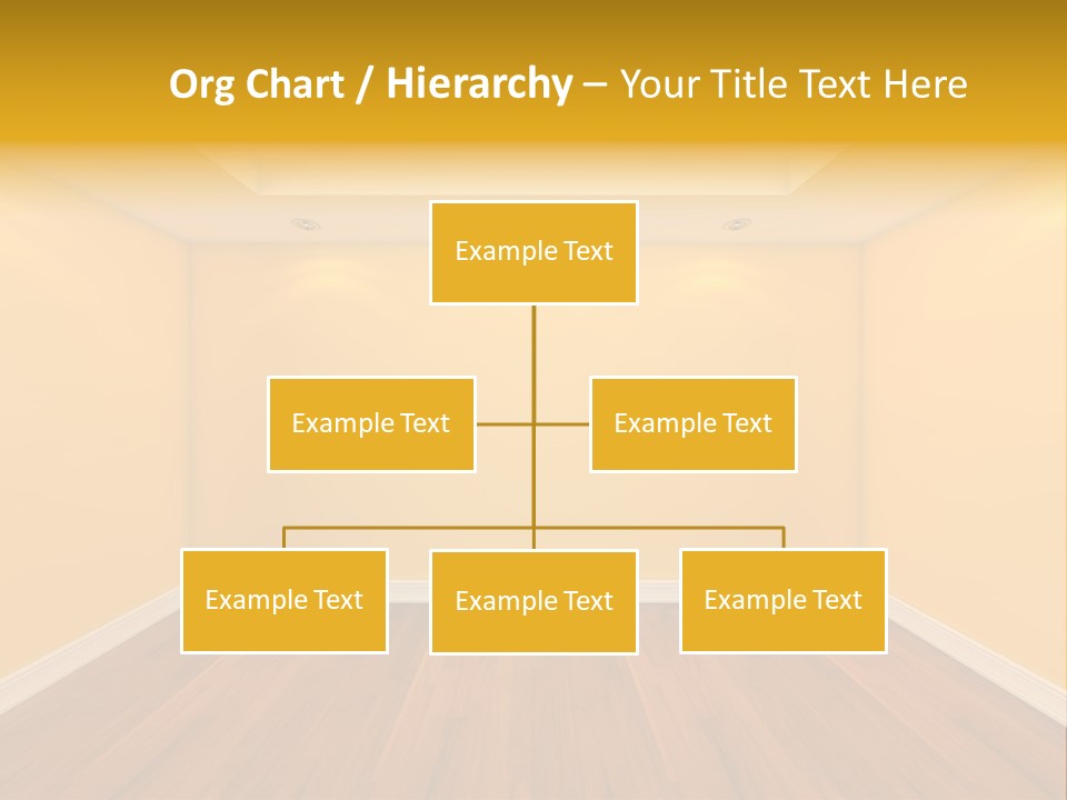 Blank Ceiling Unit PowerPoint Template