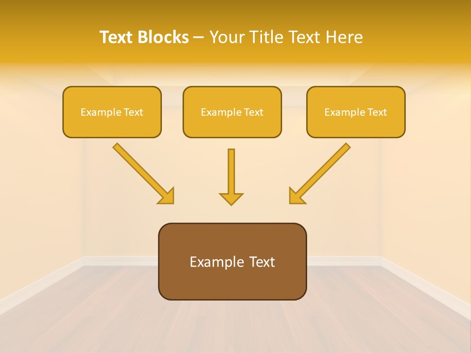 Blank Ceiling Unit PowerPoint Template