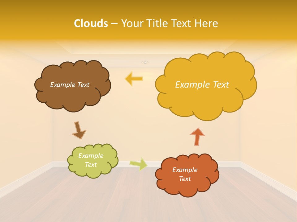 Blank Ceiling Unit PowerPoint Template