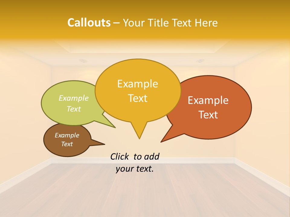 Blank Ceiling Unit PowerPoint Template