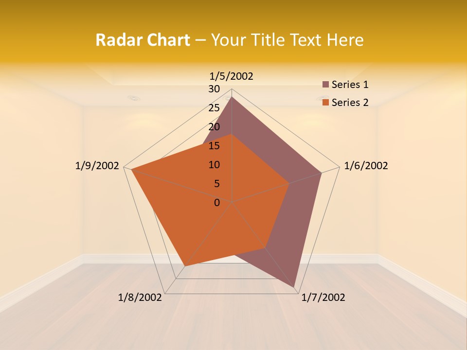 Blank Ceiling Unit PowerPoint Template
