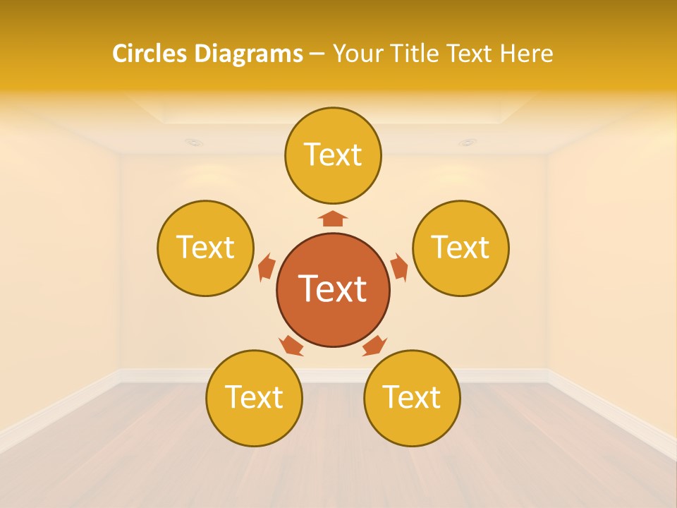 Blank Ceiling Unit PowerPoint Template
