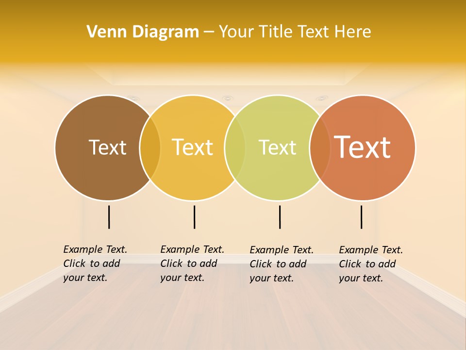 Blank Ceiling Unit PowerPoint Template