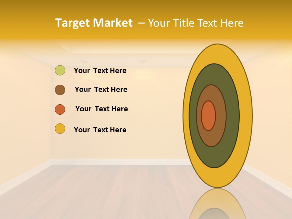 Blank Ceiling Unit PowerPoint Template