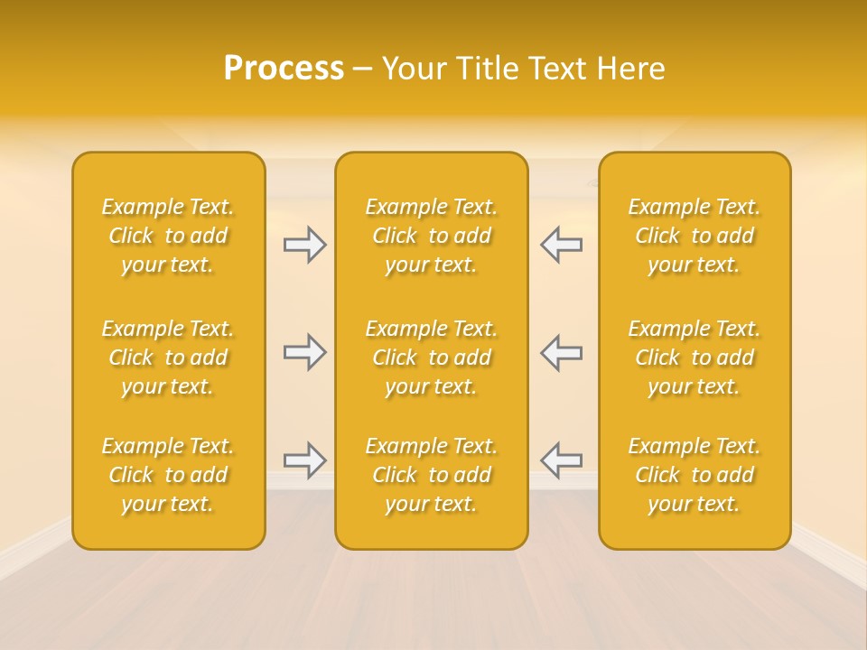 Blank Ceiling Unit PowerPoint Template