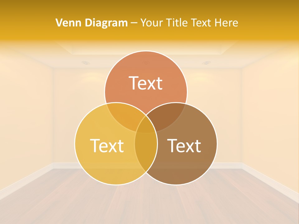 Blank Ceiling Unit PowerPoint Template