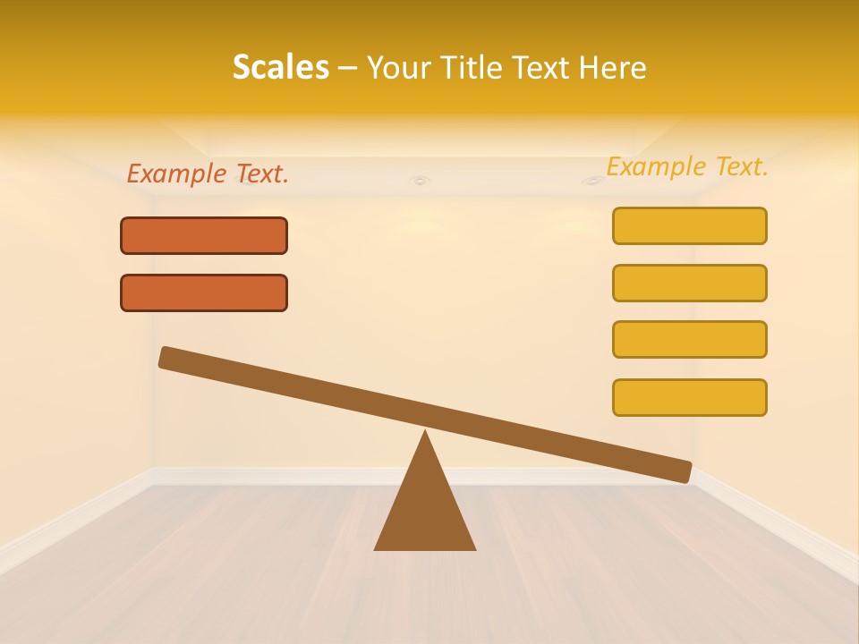 Blank Ceiling Unit PowerPoint Template