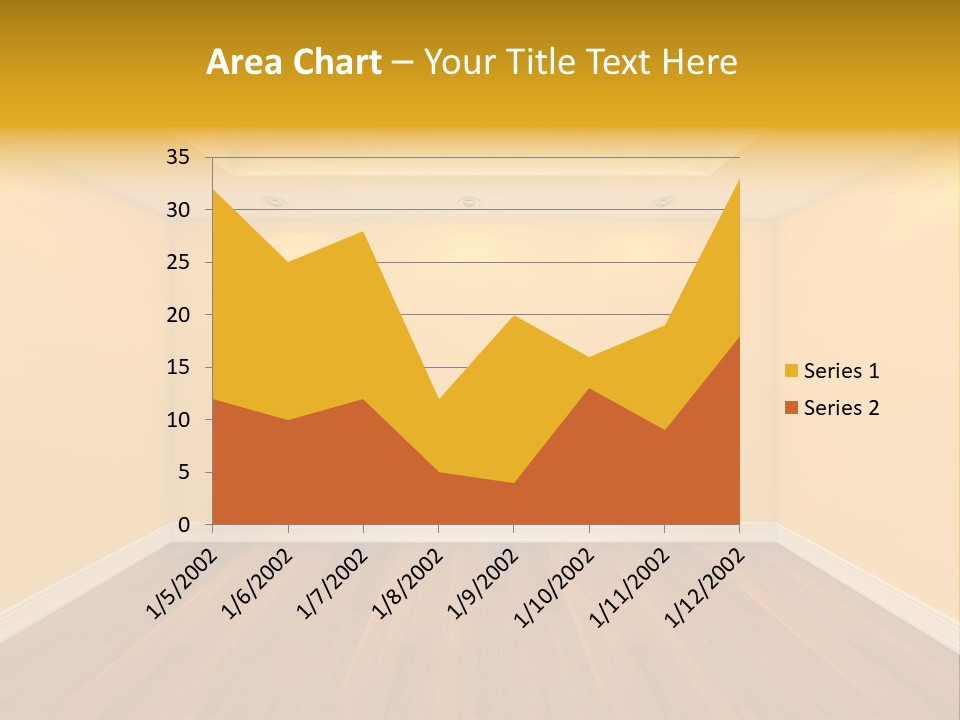 Blank Ceiling Unit PowerPoint Template