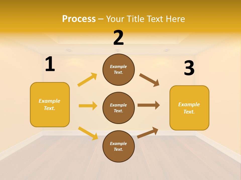 Blank Ceiling Unit PowerPoint Template