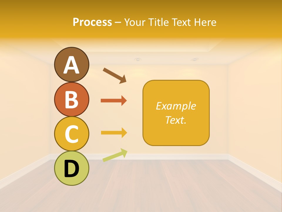 Blank Ceiling Unit PowerPoint Template