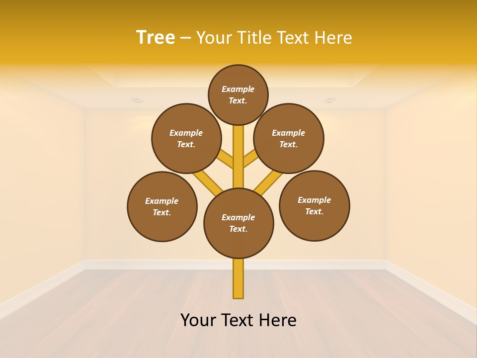 Blank Ceiling Unit PowerPoint Template