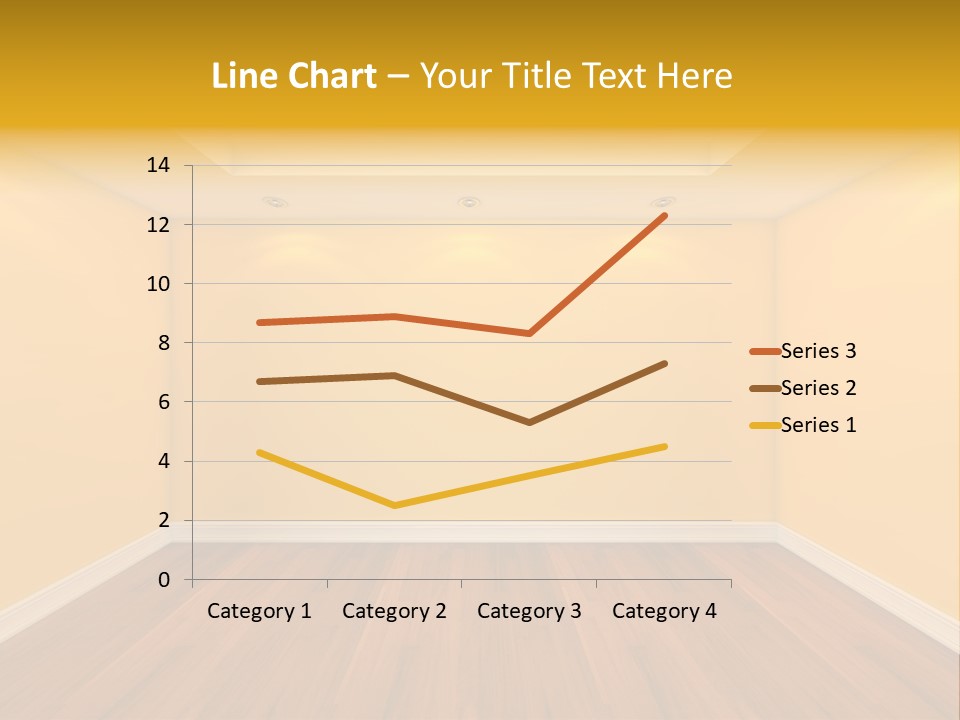 Blank Ceiling Unit PowerPoint Template