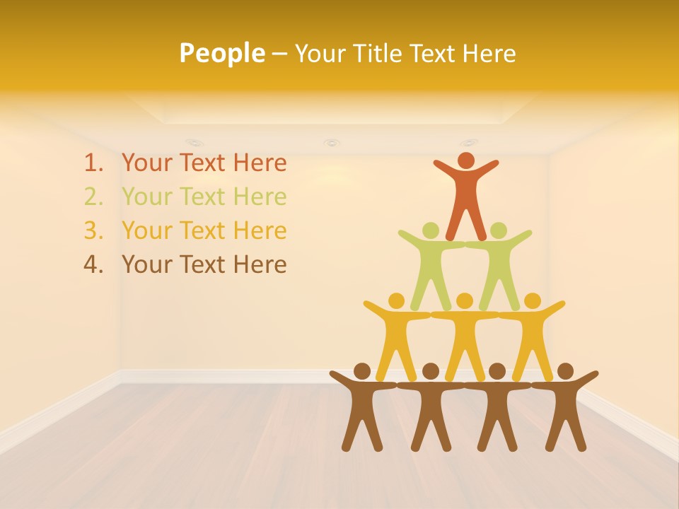 Blank Ceiling Unit PowerPoint Template