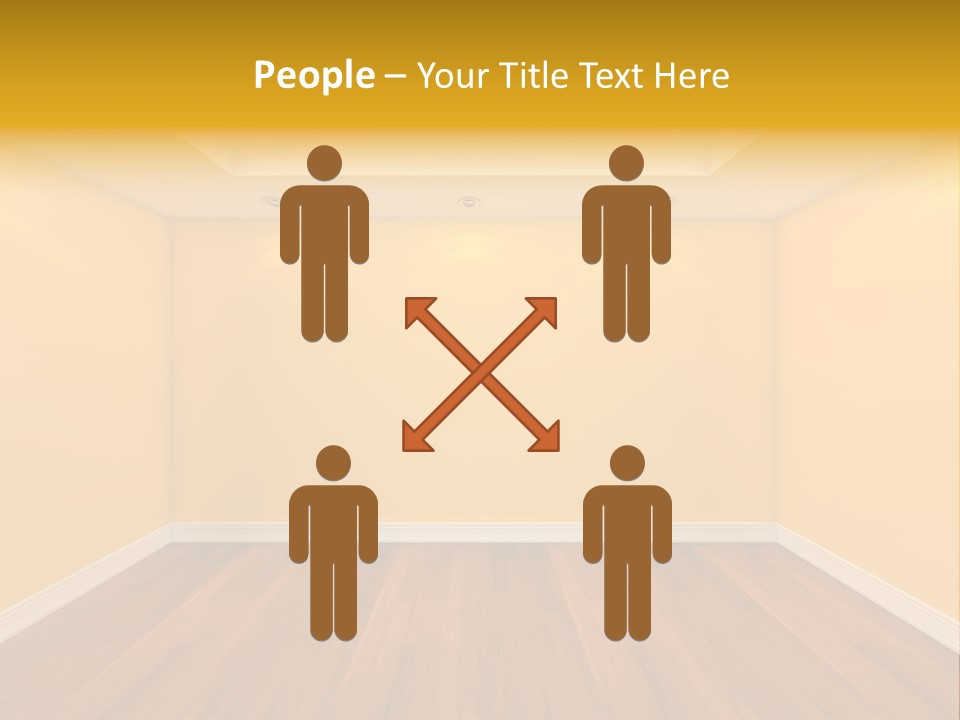 Blank Ceiling Unit PowerPoint Template