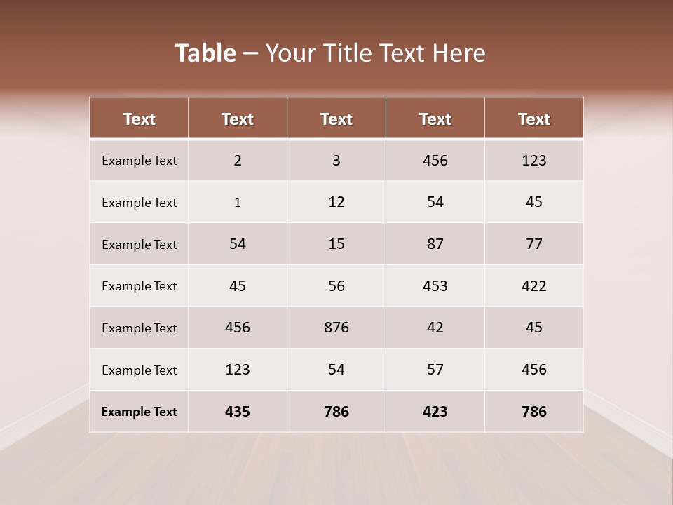 Simple Decoration Clean PowerPoint Template