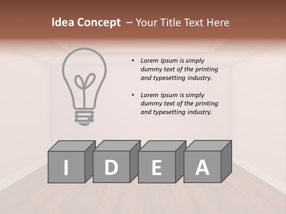 Simple Decoration Clean PowerPoint Template