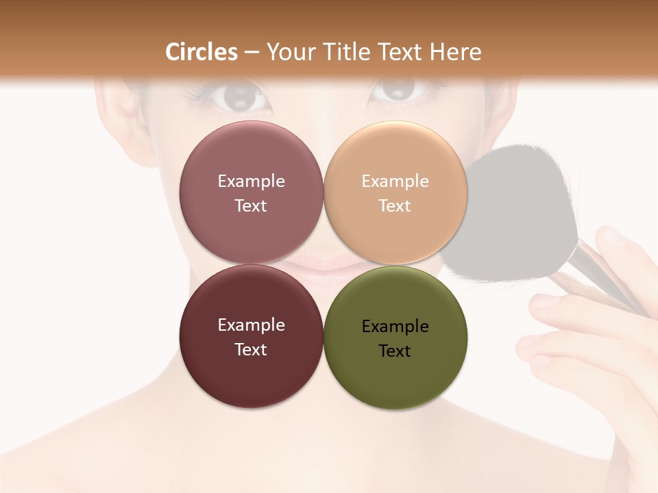 Oriental Taiwanese Powder PowerPoint Template