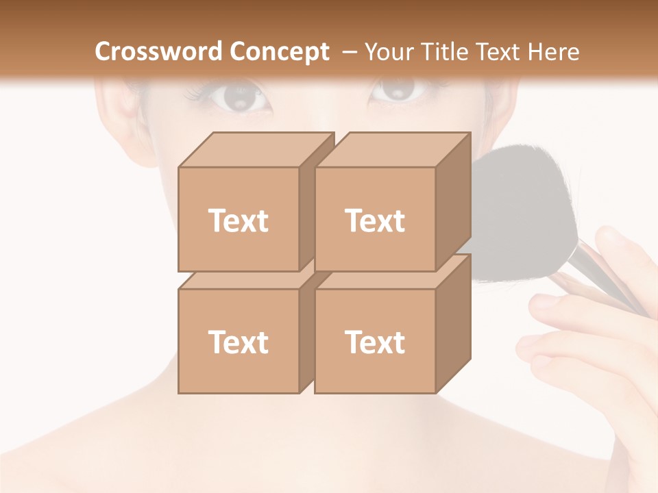 Oriental Taiwanese Powder PowerPoint Template