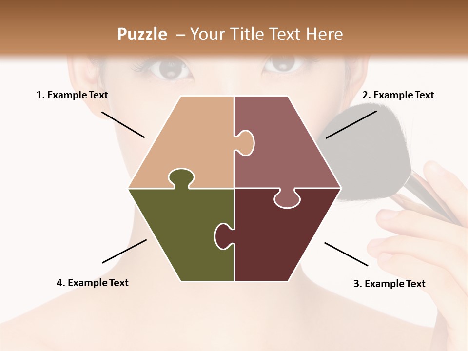 Oriental Taiwanese Powder PowerPoint Template