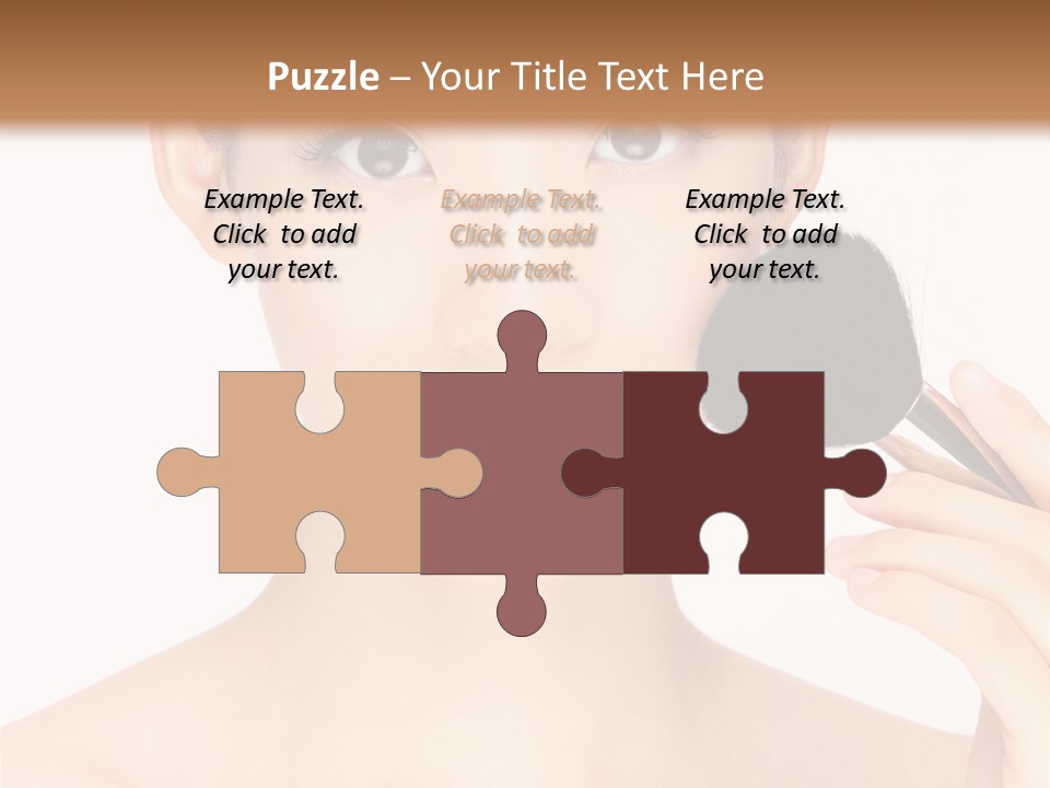 Oriental Taiwanese Powder PowerPoint Template