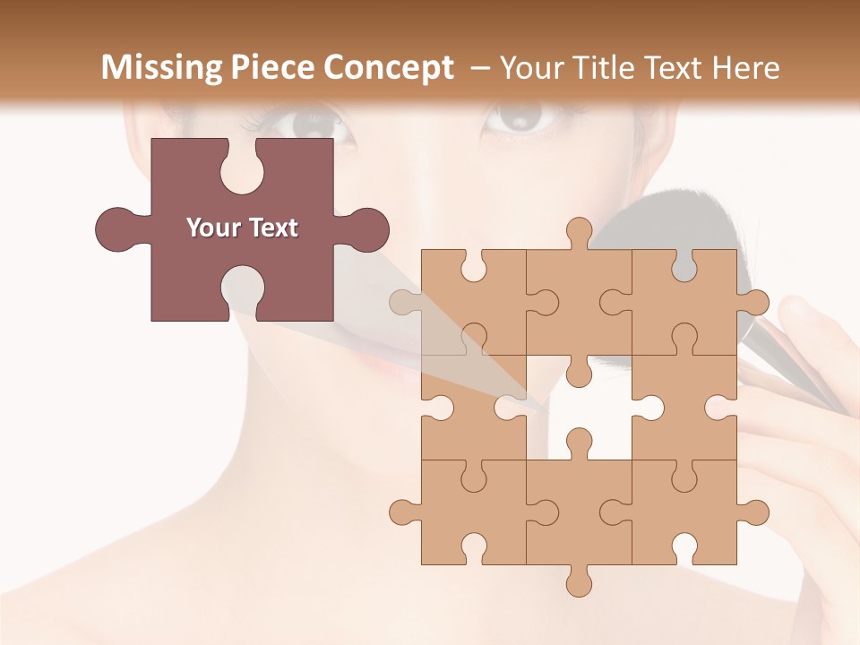 Oriental Taiwanese Powder PowerPoint Template