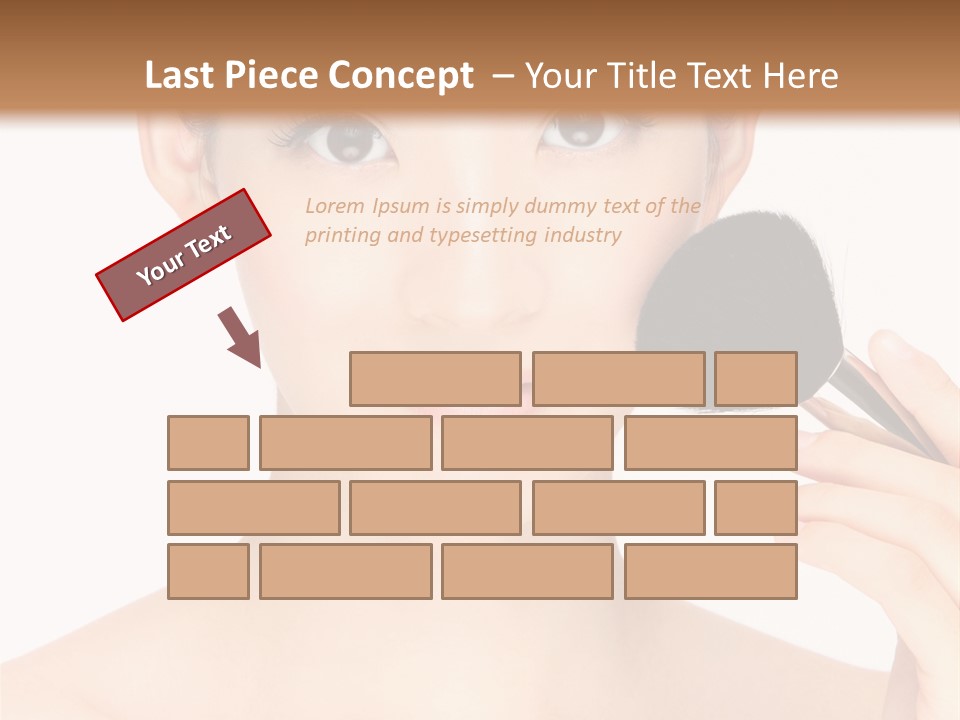 Oriental Taiwanese Powder PowerPoint Template